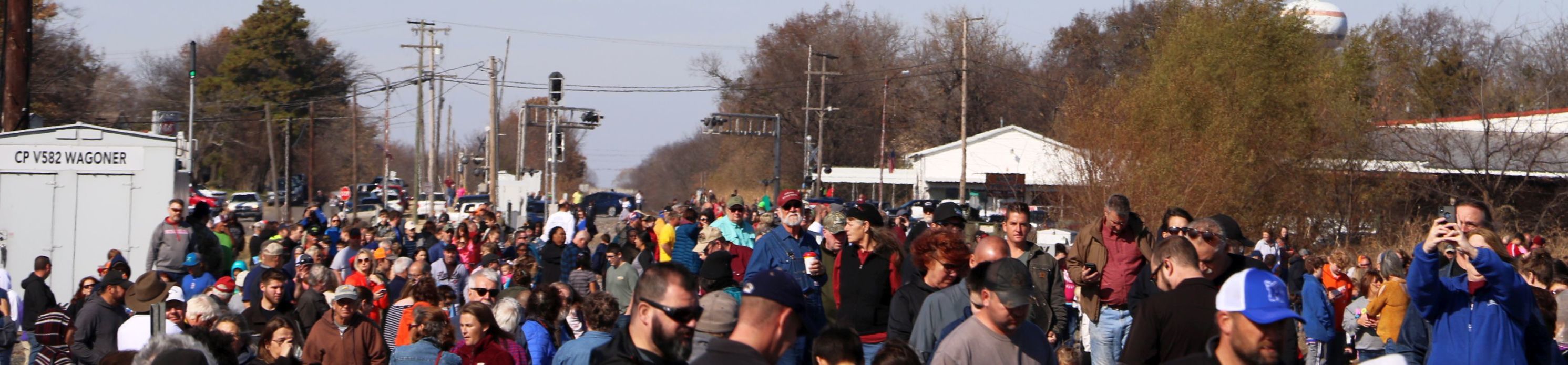 Wagoner welcomes Union Pacific's "Big Boy"